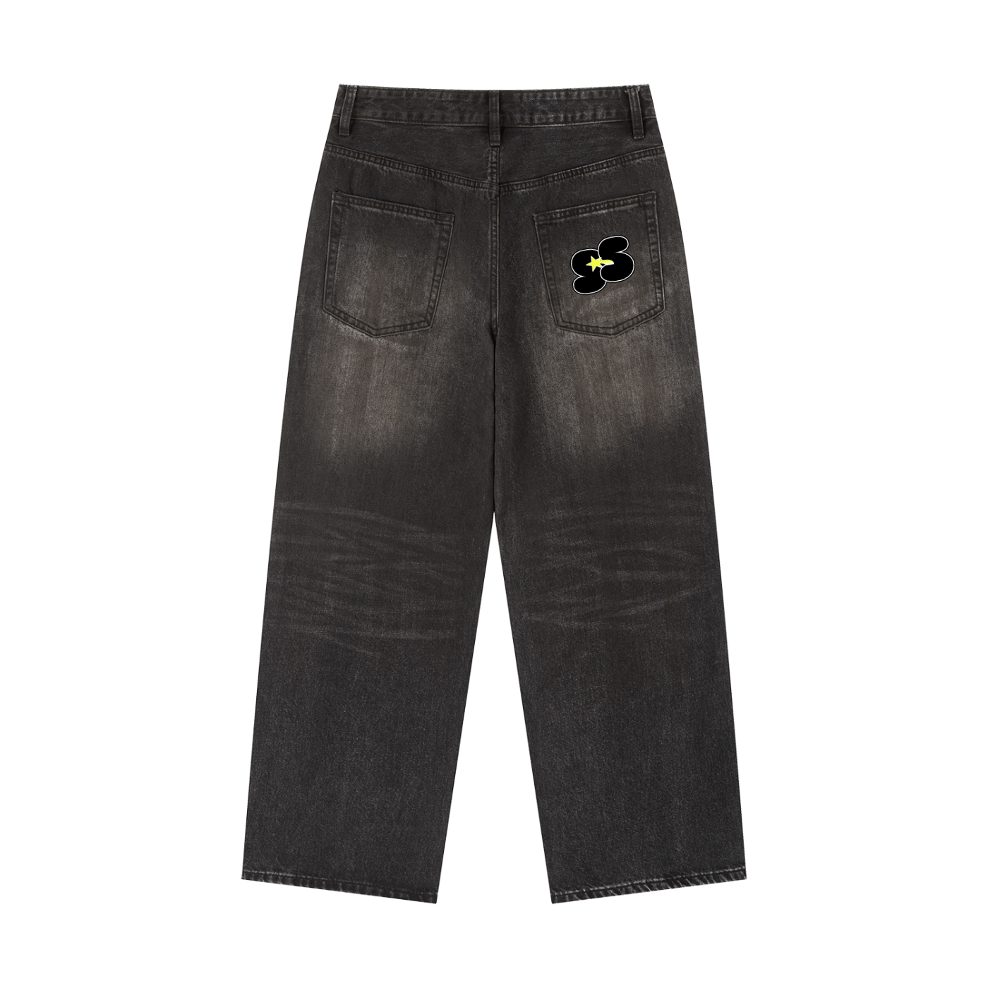 Vintage Wash Heavyweight Denim Jeans